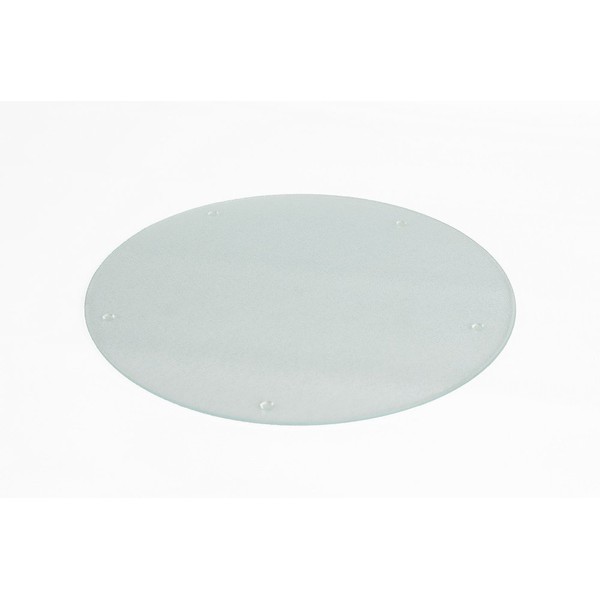 Chop-Chop Round Glass Cutting Board Or Counter Saver, 16 Inches