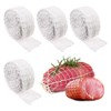 4PCS Meat Netting Roll Cotton Smoked Meat Poultry Ham Netting