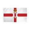 JumpingLight 2x3 Northern Ireland Irish Flag 2x3 House Banner Grommets