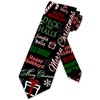 Three Rooker Christmas Ties Mens Festive Holiday Necktie Christmas Tie,