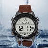 Men Digital Watch Dual Time Stopwatch Calendar Alarm Clock Waterproof