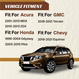 Chassora K90349 K750124 2PC Front Stabilizer Sway Bar End Link for Acura 2001-2012 2013 MDX, 10-13 ZDX, for Honda 1999-2004 Odyssey, 2003-2015 Pilot, for GMC 2018-2020 2021 Terrain, for Chevy Equinox