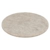 Round Placemat Felt Coaster in 35 cm, Camel Hair (HF047)