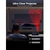 ROCAM Projection Alarm Clock, Digital Alarm Clocks for bedrooms with