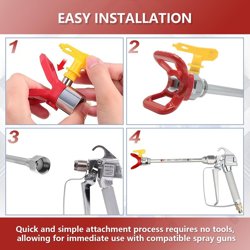 15-inch Airless Paint Sprayer Gun Extension & 7/8" Thread RAC