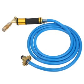 Torch with Hose, Useful Gas Plumbing Torch Soldering Torch Adjustable with Hose for Soldering for Impurity Removal