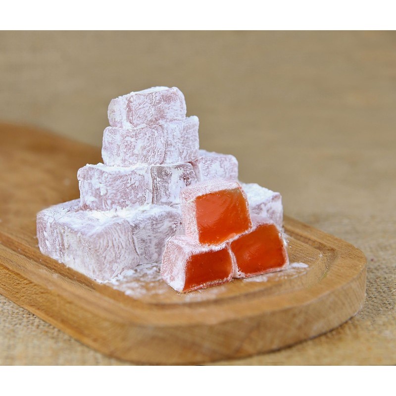 Mel's Kitchen Turkish Delight with Rose Flavour 350g - Luxury