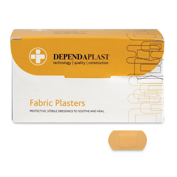 Reliance Medical Dependaplast Advanced Fabric Plasters 4cm x 2cm Box of 100