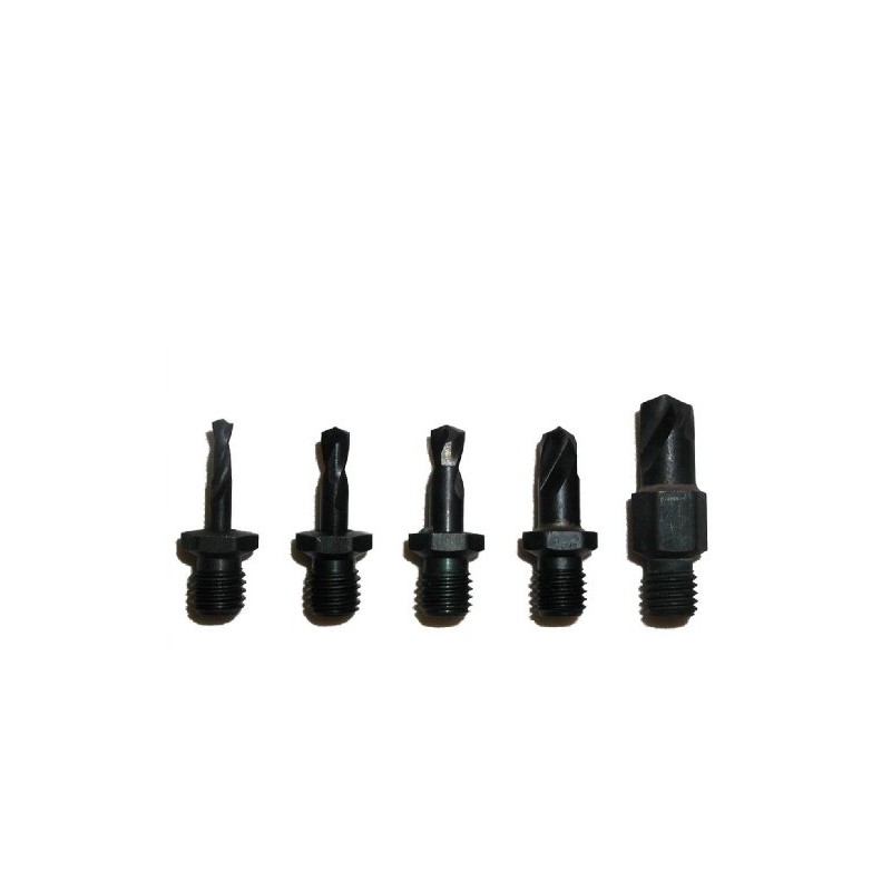 Drill Bits Short Length Threaded Shank, Stub Series Drill Bit