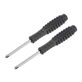 sourcing map Mini Phillips Screwdriver, 4.0mm Cross Head with Non-Slip Handle for Small Appliances, 2 Pcs