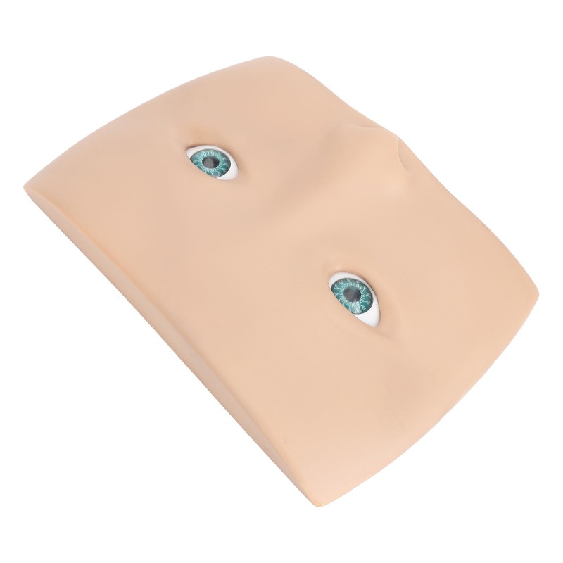 Makeup Practice Face Board 3D Realistic Eye Painting Practice Plastic