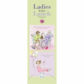 Carousel Worldwide, Ladies Who Lunch 2026 Slim Wall Calendar