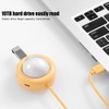 USB Hub Splitter Adapter 4 Port MultiFunction LED Light TypeC