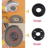 zalati Angle Grinder Flange Nut Outer Inner Lock Nut Compatible