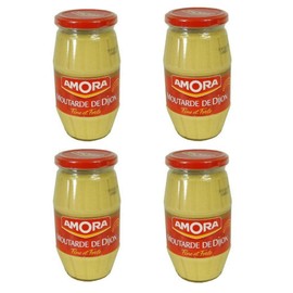 Amora Dijon Mustard Pack of 4 Large Jar