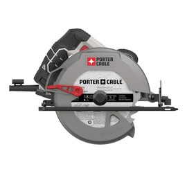 PORTER-CABLE 7-1/4-Inch Circular Saw, Heavy Duty Steel Shoe, 15-Amp (PCE300)