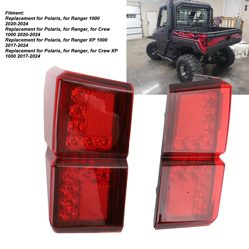 1 Pair UTV Tail Light 2413766 High Brightness Rear Tail