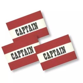 Soccer Team Captain's Arm Band 3-Pack - Blue, 1 Size Fits All