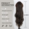 Imierfa Curly Ponytail Extension for Black Women - 22 Inch