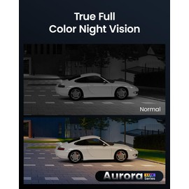 ZOSI 3K 5MP WiFi 6 Wireless Security Camera, Home CCTV IP Camera, AuroraLux True Full-Color Night Vision, F1.0 Large Aperture, Person Vehicle Detection, 2-Way Audio, Siren Alarm, 24/7 Recording