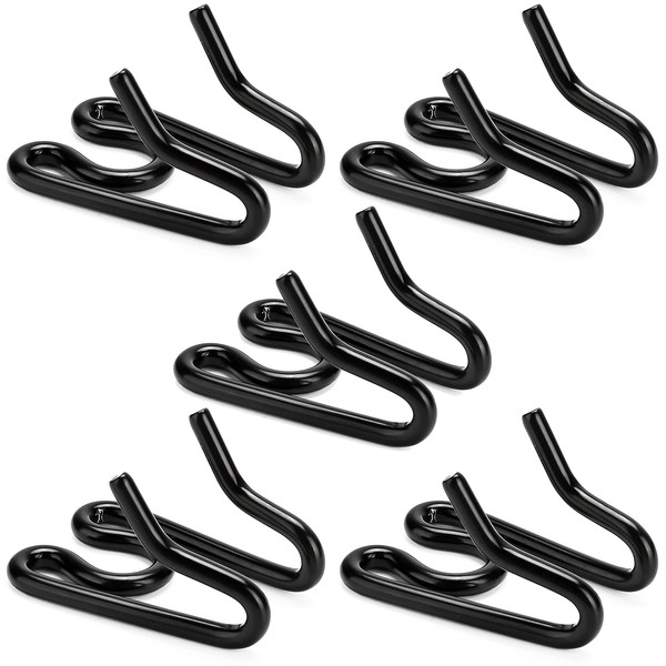 (5 Pack) Stainless Steel Prong Collar Links Designed for H. Sprenger 2.25mm CollarExtra Links, Black
