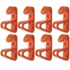 TUBYIC Wheel Display Hooks, Car Rim Wheel Display Hooks Solid