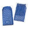 BARIATRIC SLIPPER SOCK NON SKID (3pk), 3X large, Blue, Blue,