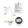 Metal Desk Lamp With Wireless Charging, Touch Reading Light, 3