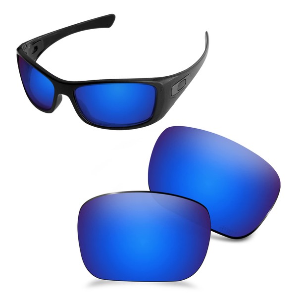 AOZAN ANSI Z87.1 - Lentes de repuesto compatibles con gafas de sol Oakley Hijinx, Azul Capri, Hijinx