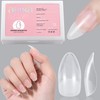 AILLSA Puntas de uñas Stiletto - Puntas de uñas de