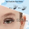 300 Pcs Individual Lashes Lash Clusters DIY Lash Extension Cluster