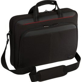 Targus Classic Slim Business Professional Travel and Commuter Bag for 13-14-Inch Laptop, Black (K64670AM)