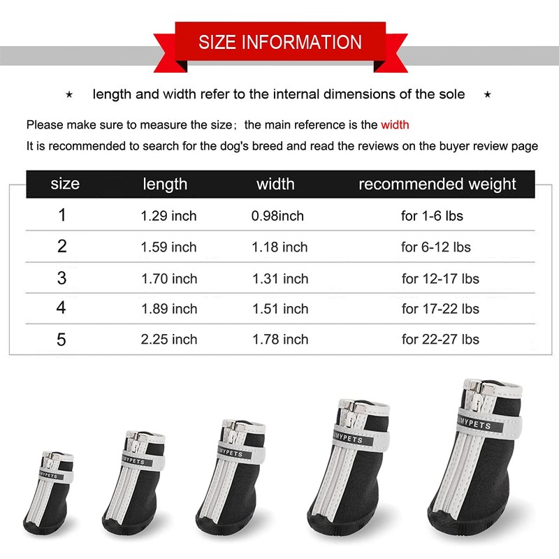 QUMY Dog Shoes for Small Dogs Boots for Hot Pavement