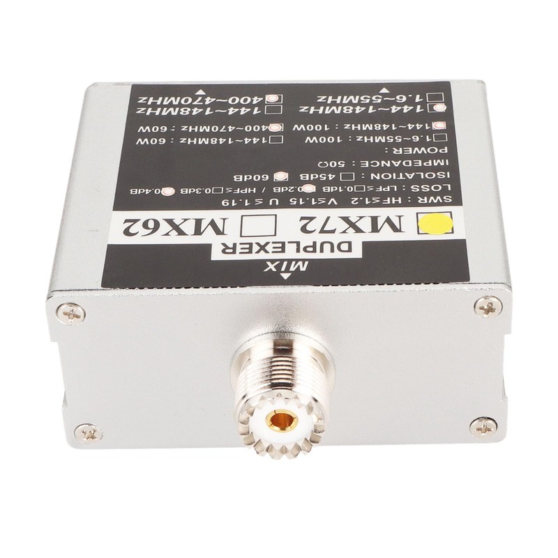 VHF UHF Transceiver Duplexer, 144 ~ 148 MHz and 400