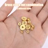 12pcs Brass Clock Hand Nut Assortment, Grandfather Clock Parts 5/6/10mm