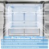 297370600 Upgraded Freezer User Control Display Board Assembly Compatible with