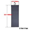 Lensunsolar 55W 12V ETFE Black Flexible Solar Panel, with Solar