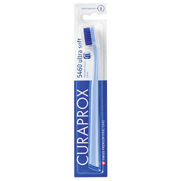Claprox CS5460 Toothbrush, Handle Color, Light Blue, Blister Pack