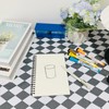 DSTELIN Blank Spiral Notebook, 1-Pack, Soft Cover, Sketch book, 100