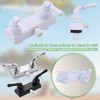 RV Shower Faucet, Camper Shower Faucet Diverter with Classical Handles,