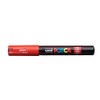 uni-ball 17871000 Posca Extra Fine Bullet Tip Marker - Red
