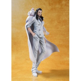 Figuarts Zero One Piece Rob Luci - One Piece Film Gold Ver., Approx. 6.3 inches (160 mm), PVC & ABS Painted Complete Figure