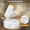Kimjo Spot Lights Indoor, 4000mAh Rechargeable Plant Spotlight Indoor with