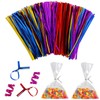 Navoys Pack of 600 Metallic Twist Ties - 16cm Gift