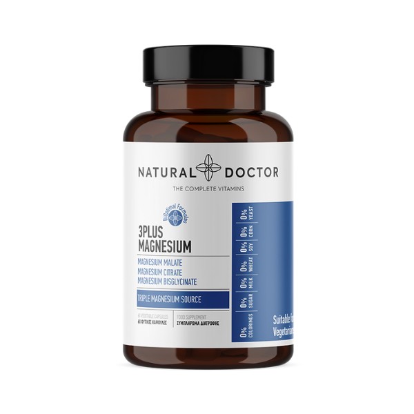 Natural Doctor 3plus Magnesium 60 Capsules