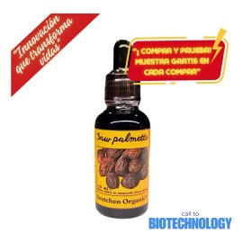 Saw Palmetto, Triple Extracto Orgánico Ultra Concentrado Natural