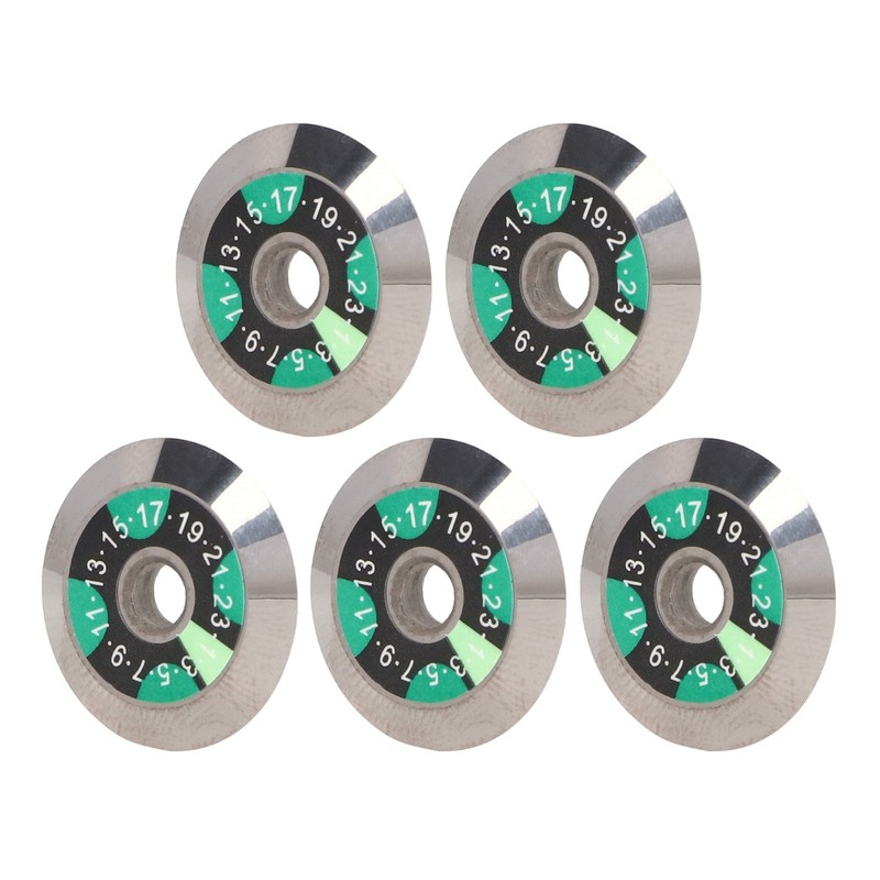 5 Pcs Optical Fiber Cleaver Blade 20mm Diameter 4mm ID