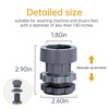 4PCS Anti Vibration Pads for Washing Machine Support,Height AdjustDryable er