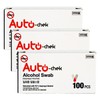 Autocheck disposable alcohol swab 100 sheets x 3