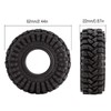 INJORA 1.0 Tires -All Terrain Super Soft Sticky King Trekker